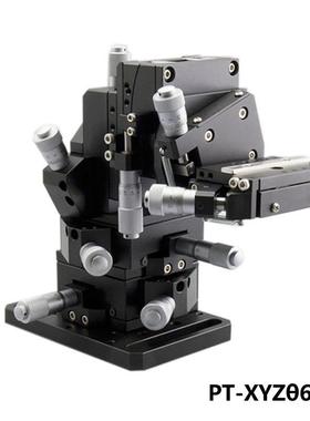 PT-XYZθ65手动6维组合台多维组合台滑台位移台滑台
