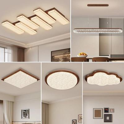 意式大气高级感客厅吸顶灯轻奢2025新款钢琴键卧室灯全屋灯具套餐