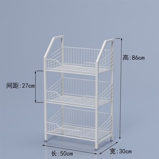 小货架便利店展示架零食饮料玩具袜子多层置物架移动架子挂钩超市