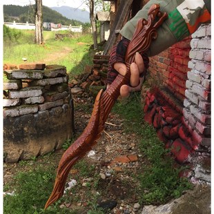 木剑兵器勇者大冒险惊蛰桃木剑神荼木质周边刀剑动漫东阳木雕