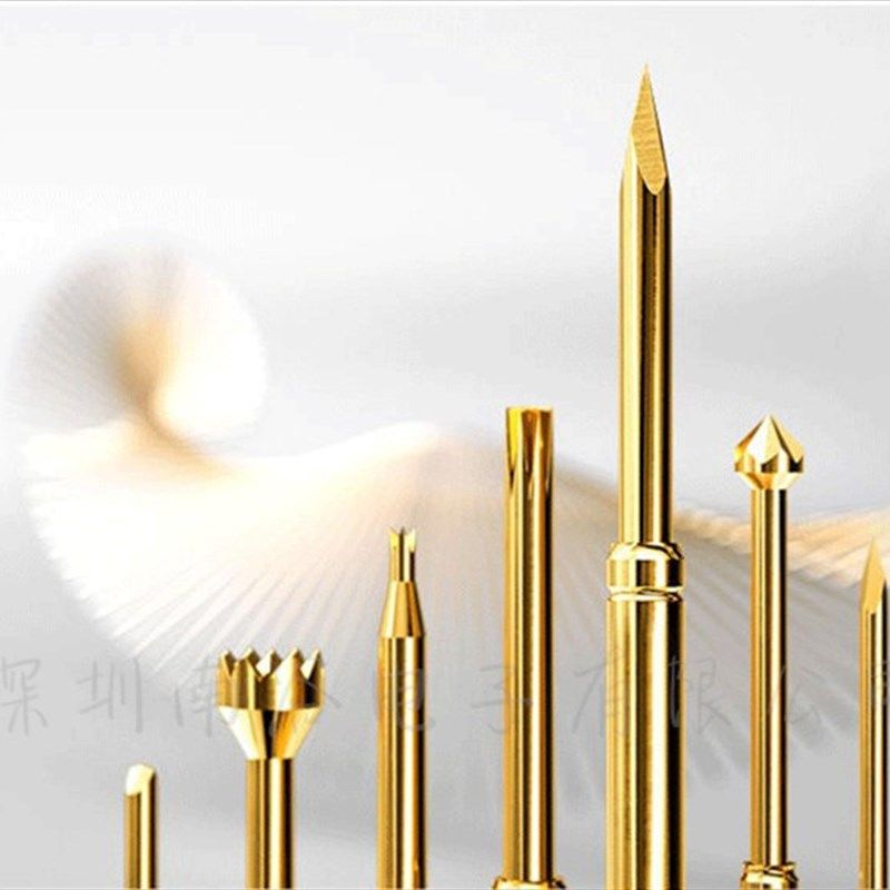 华荣 M3内牙 GP-2TL 加长托针 5.0mm定位针 铜 测试针 58mm定位柱