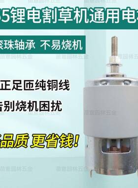 电动高割机通草用配件12V21V24V电机转速线打草机马达75577厂家直