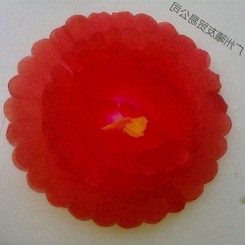 殡葬花用品纸无品牌/花袋装纸花花头花朵丧祭祀篮花料丧圈辅事白