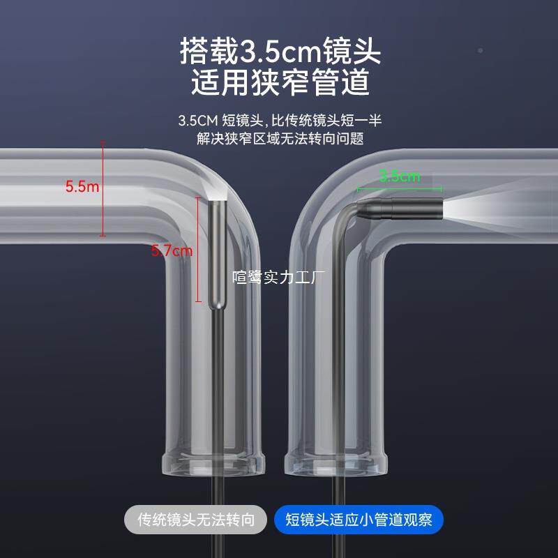 手高清带屏2.便G20-M4寸工业内窥镜管道汽车维式修家电检测持捷内