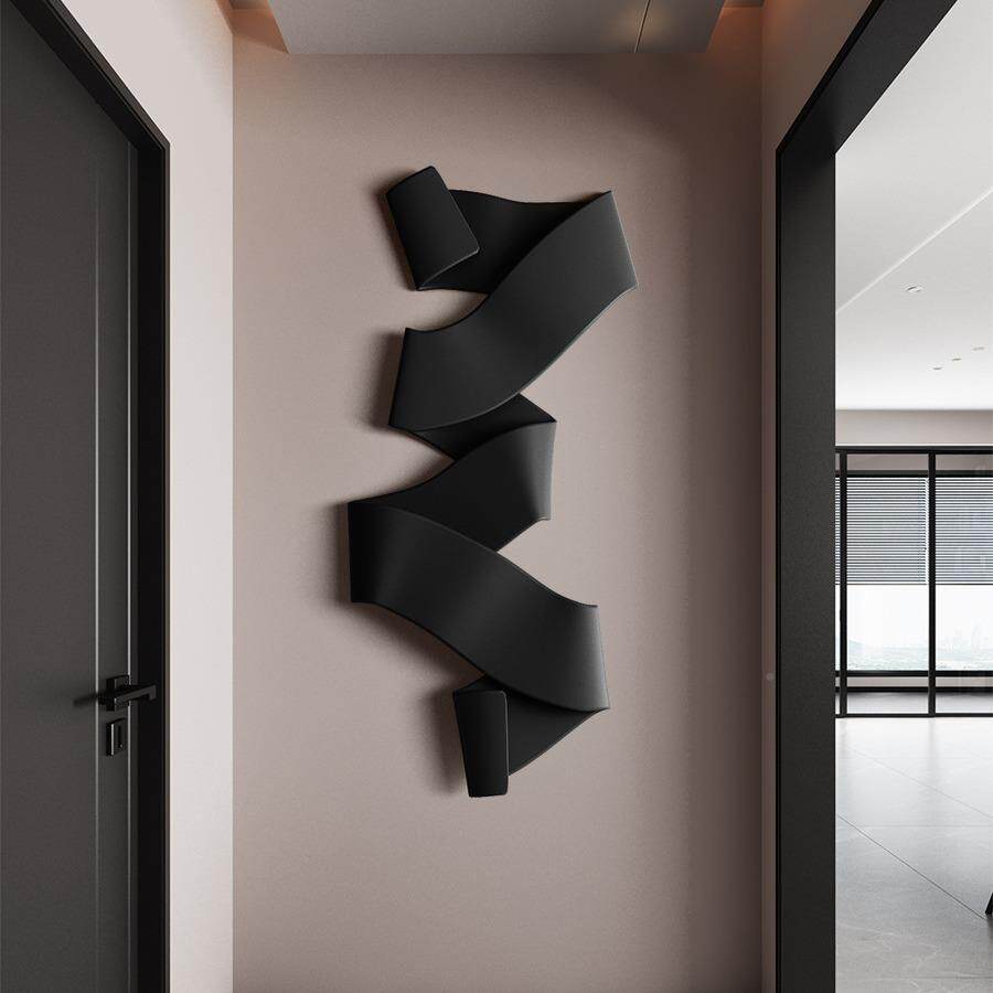 现代简单895656客厅墙面饰装挂件艺术装置饰铁壁挂过道立艺体墙床