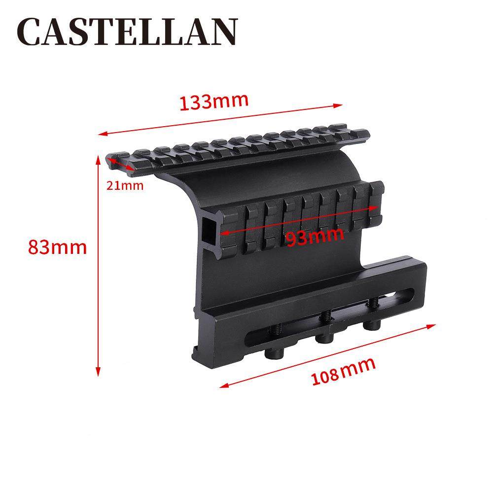 iAK快拆侧面轨支架铝合金材G质AK7SG0053AIG4A斜支架SAIADetachSd