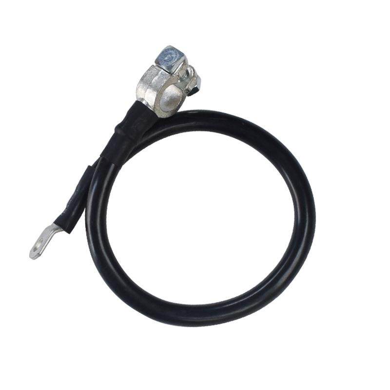 汽电瓶线电瓶线车35方50cm铁并A款电瓶连线桩头延长线蓄电池串联