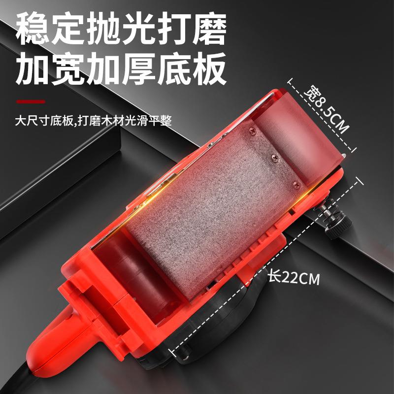 电砂带机砂带小型业级迷你坦克工砂砂带纸动机磨刀打磨机三寸款砂