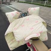 独居g动ir防l窝电车挡风被冬季 加779绒厚加防寒新款 高颜值电瓶车