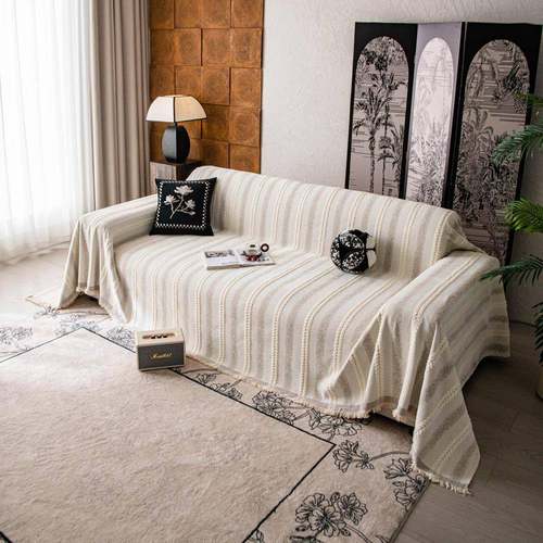 款025新沙8832发巾一张全盖高级感四季通2用沙发套罩整防滑沙发盖