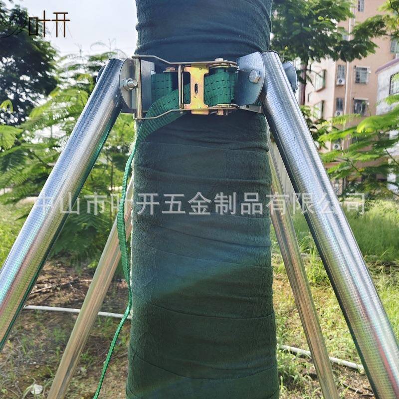 树木林支撑架园用品大树钢管支撑带VXO树木支架木固定器树支撑杆