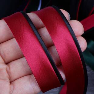 旗厂家服直销LAN袍包边双色免烫加宽仿真丝锁边条民族条风饰滚边
