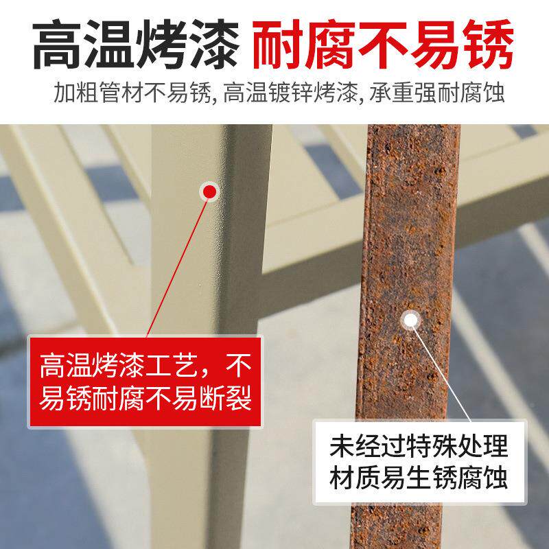 户烧烤桌椅组合聚餐烧烤庭院户外椅桌铸庭铝外露天阳台院100cm圆