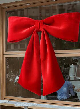 新款22新年蝴蝶结5红色超大春845节装饰号挂件婚庆摄影门店0背景