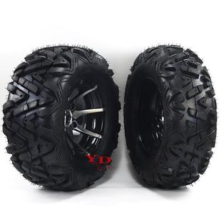 122寸25X10 ATV合沙车25x8 12越野车卡丁车1寸铝金轮毂25滩x8