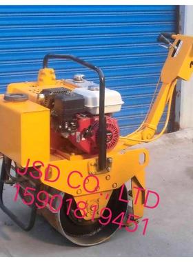 SR500液压振动小型单钢轮压路机汽油机压路机