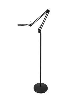 落地款LED美容纹绣美甲灯工作学习灯底座+立杆+美容灯悬臂支架