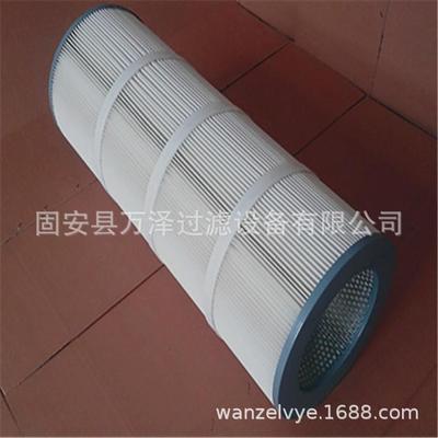 万泽供应造船厂焊接车间用PTFE覆膜除尘滤筒3286焊烟滤筒滤芯
