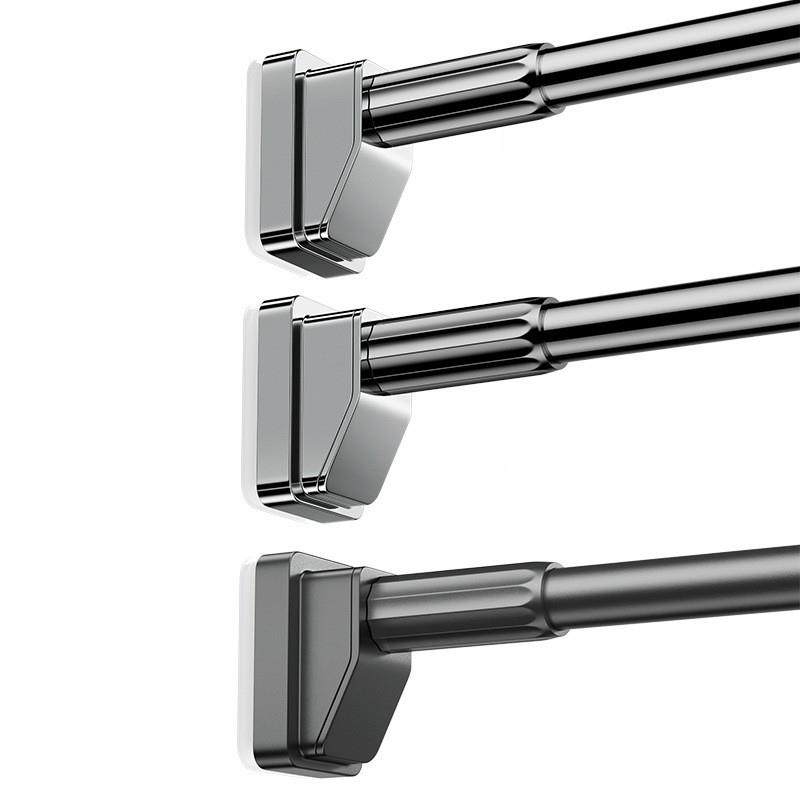 免打孔伸缩晾衣杆阳台晾衣架卧室窗帘杆宿舍挂衣杆卫生间浴帘杆子,纺织面料/辅料/配套,纺织机械配件,淘宝优惠券,粉丝福利购,淘宝优惠卷