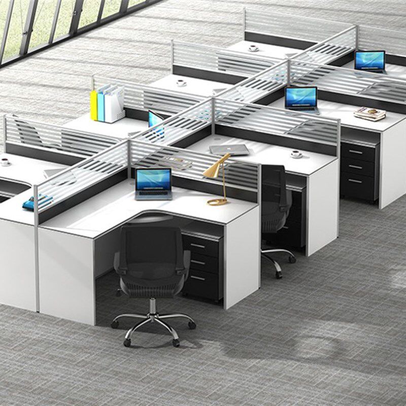 办公屏风工作位组合办公桌椅员工位职员桌电脑桌隔断办公家具卡座