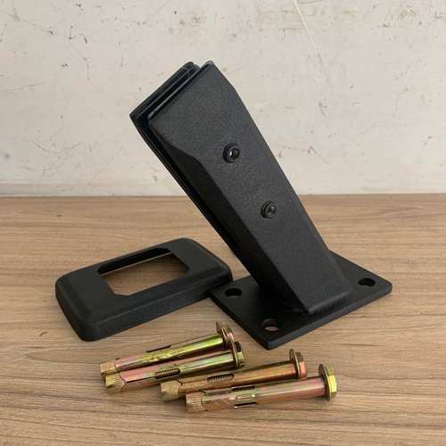 【斜坡专用】304不锈钢玻璃夹楼梯护栏玻璃固定配件沙滩立柱夹子