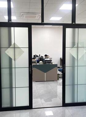 办隔详询公室断超白钢墙高化玻璃隐形连接端大气无框玻璃隔断