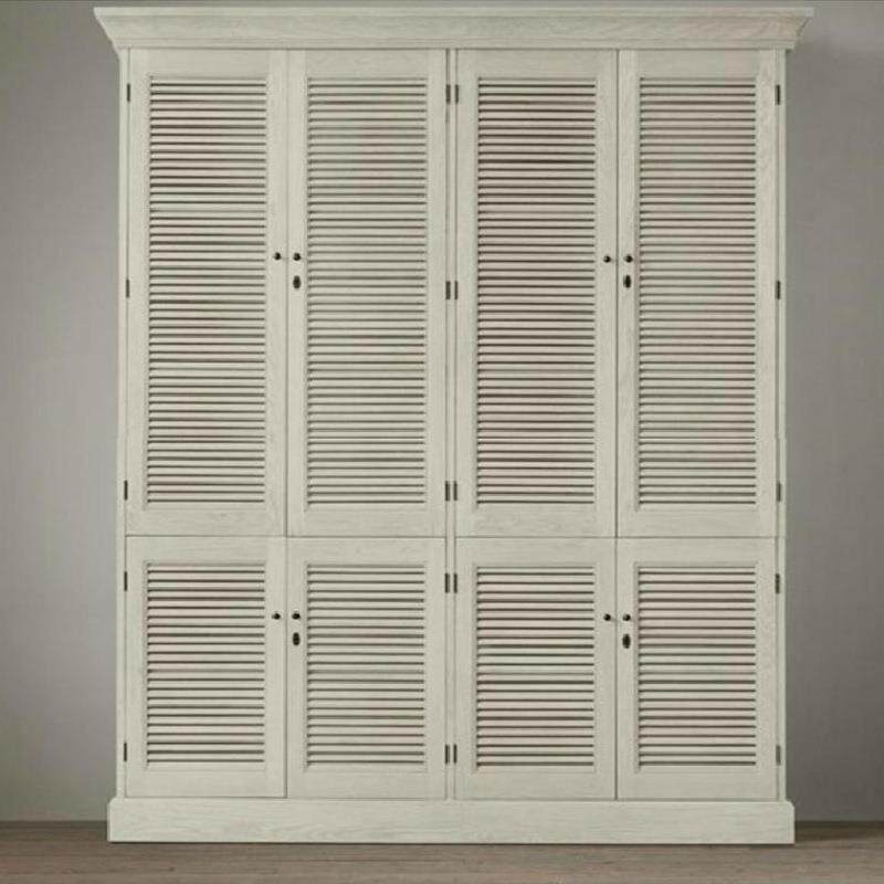 全实木订制木衣业高美式风格家精ENJ品档柜大衣柜具实木衣柜实木