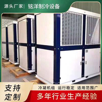 冷箱式制机组冻低温全封闭式冷冷冷藏RWJ机组制库冷风冷箱式冷凝