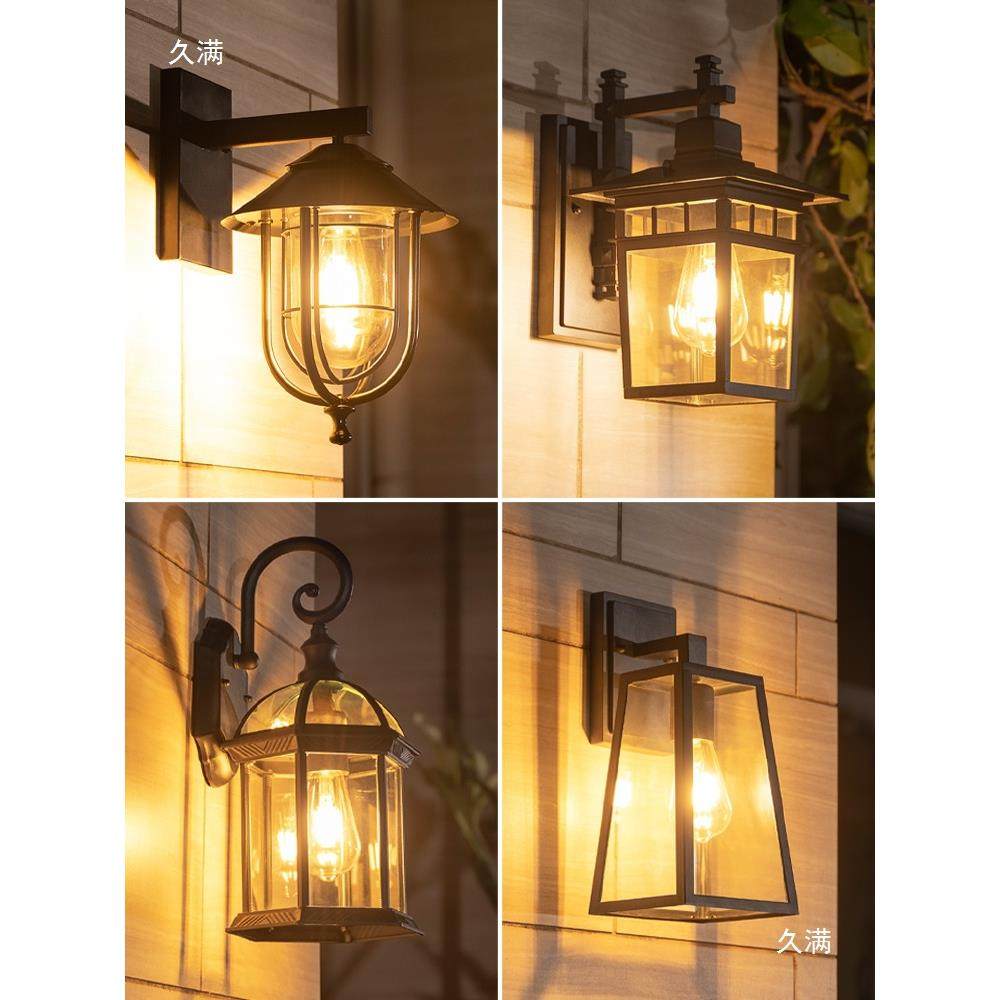别户外壁灯中WL-174-2式大门墅柱新子庭院外室外阳台屋檐复古墙壁,家装灯饰光源,户外壁灯,淘宝优惠券,粉丝福利购,淘宝优惠卷