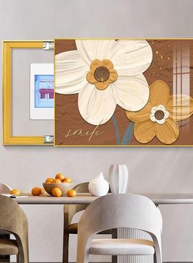 电DFE-4927表箱装画花卉壁电画饰表盒遮挡闸电箱现代简约配电箱遮