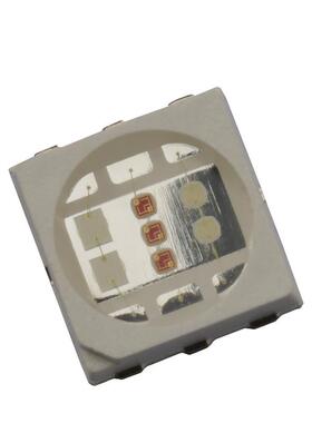 3W大功率5050RGB6V高压合SFT3*1W全054RGB红绿蓝三一彩LED贴片5灯