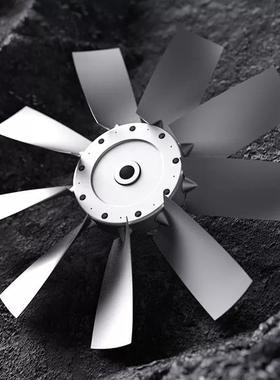 负压道机新风系风统工业气扇RWV轴流风机管道风机管玻璃钢风排机