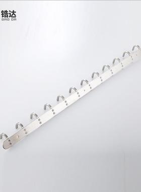 挂钩衣排钩墙壁挂墙上卫挂生758间厨房免打孔毛巾室不锈服钢衣浴