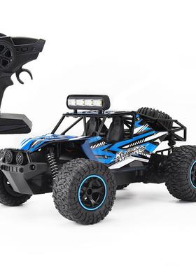 KAM870RCY6款高速越野车1新:1合金大脚车带车灯油门比例模型车