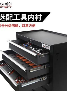 卡夫威尔车汽修工PIZ具车汽维修工具柜车间零件车收纳工具箱维修