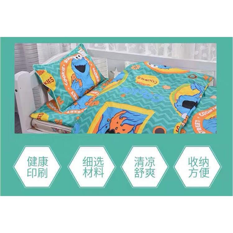 儿童幼儿三园件学含芯被套罩夹棉单件宝458578宝被套小生床垫套床