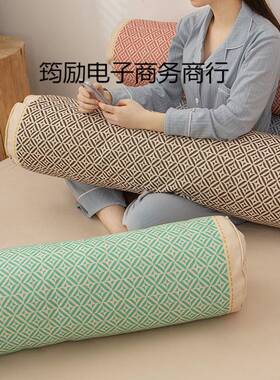夏季长条圆柱抱筠励9658枕用女生款睡条觉专床上侧夹腿长枕可拆洗