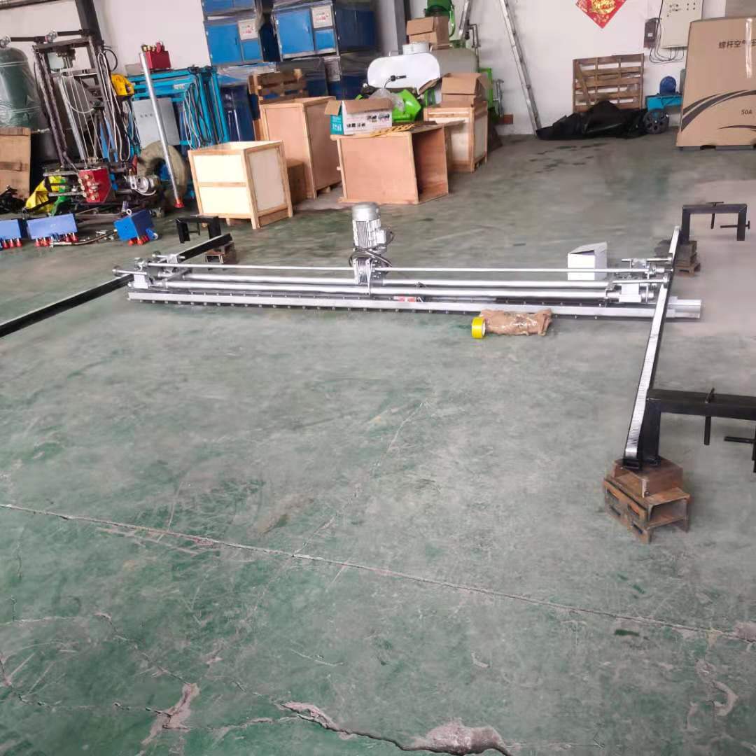 牛场自动拉纹器 现浇混凝土拉纹机 地面拉槽机