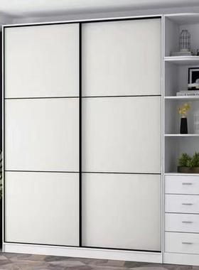 简QSP约衣门纯定制移衣柜柜门推拉门订做实木衣柜门定做白色柜门