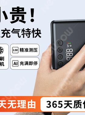 亚马逊爆款卖山地UNP车充气泵智迷你气便携热高压打泵能数显