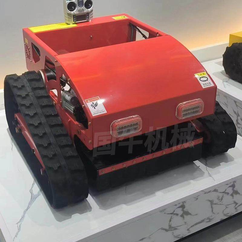 式无线履遥控割草机新升级履带带机KQY场果遥园草坪除草控割草机