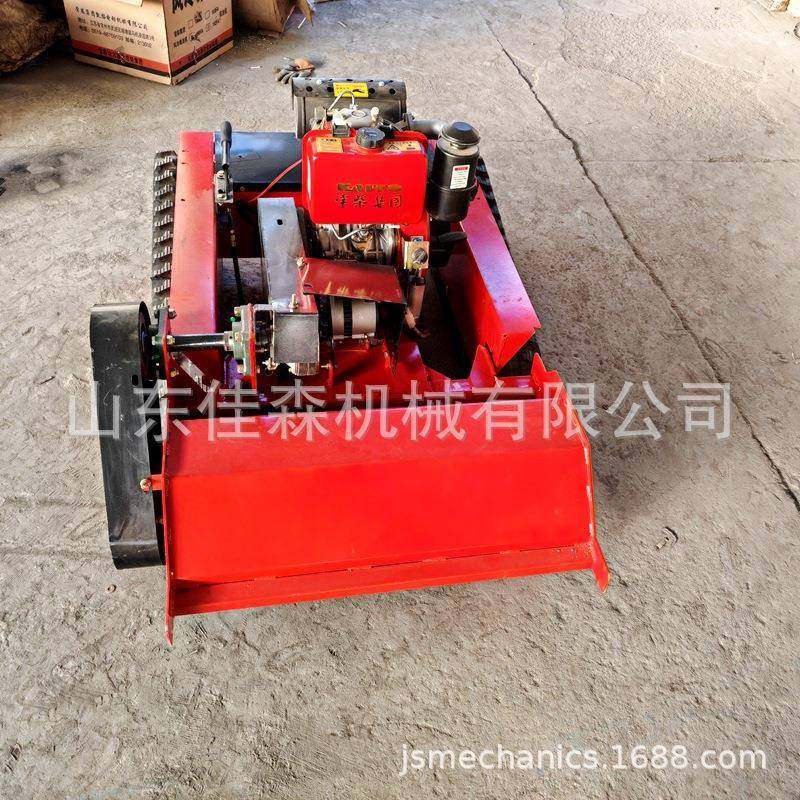 农业果园草地除草草碎草遥控XMU割割草宽度8机0新型碎遥控履带草