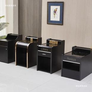 足浴茶几柜足疗沙沙发边几柜茶中间ECG茶几经济充型电美甲按摩店