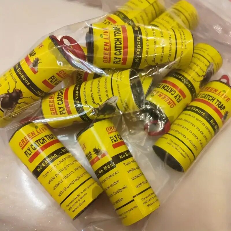粘蝇卷粘虫粘蝇板 苍蝇贴 苍蝇粘 蚊虫纸 苍蝇卷黏虫卷