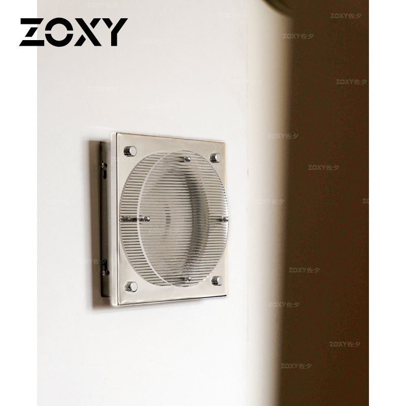 zoxy 中古包豪壁灯斯卧室灯 客厅走廊创意设计感复古玄关装饰灯