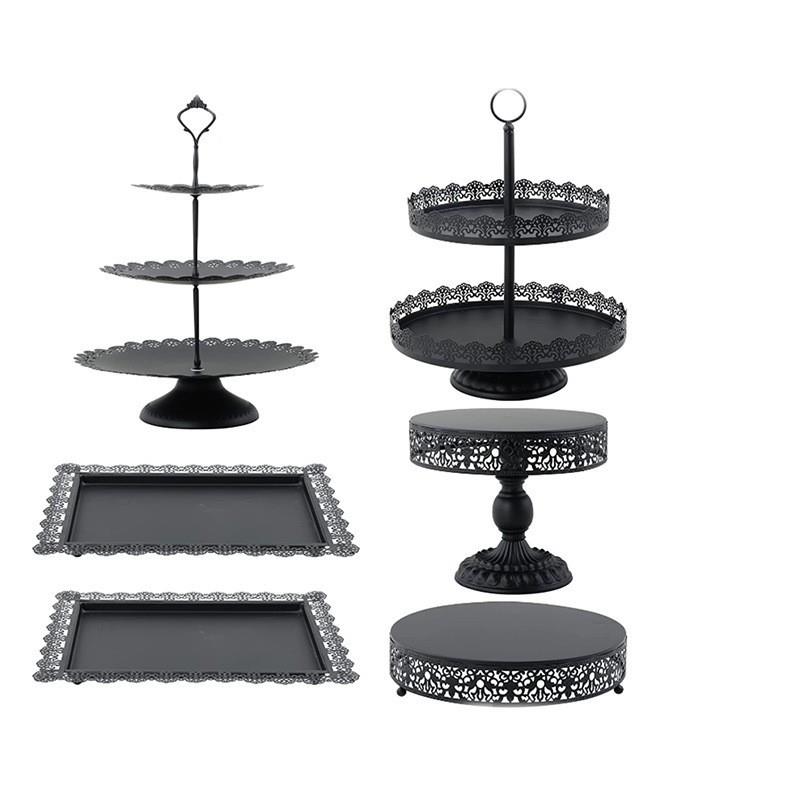 式美蛋糕盘改1套装庆台摆件摆台意厂家铁艺婚庆道具创甜品台蛋婚
