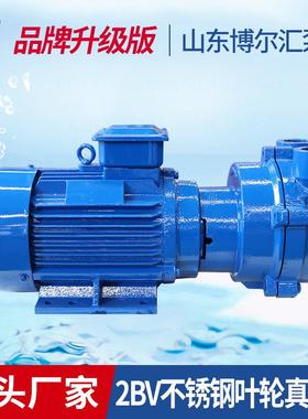 2钢BV070不锈叶轮2水循环泵2V系列2NDE.35Bkw水环式真空泵水循环