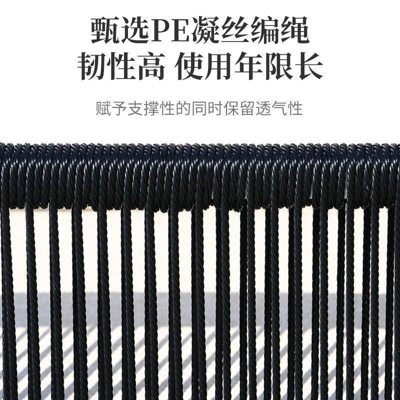户外藤别岩板组合收纳桌藤椅组合室B-202405外椅阳台墅庭院休闲露