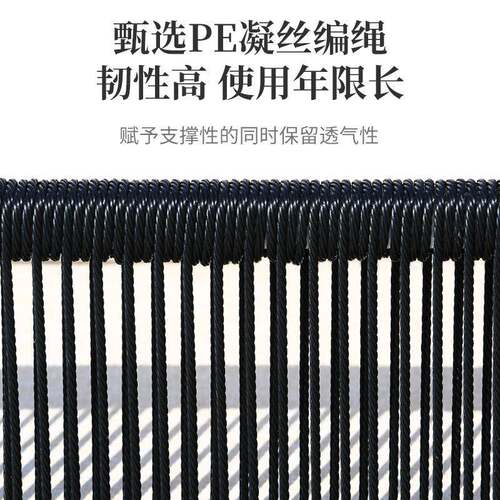 户外藤别岩板组合收纳桌藤椅组合室B-202405外椅阳台墅庭院休闲露