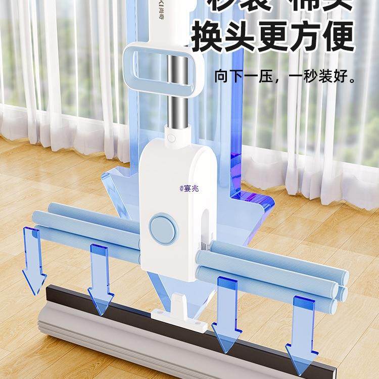 海绵拖30把家大用2025款卫新生间浴室吸胶棉头水号一拖净免手洗拖,家庭/个人清洁工具,家政清洁保洁工具套装,淘宝优惠券,粉丝福利购,淘宝优惠卷